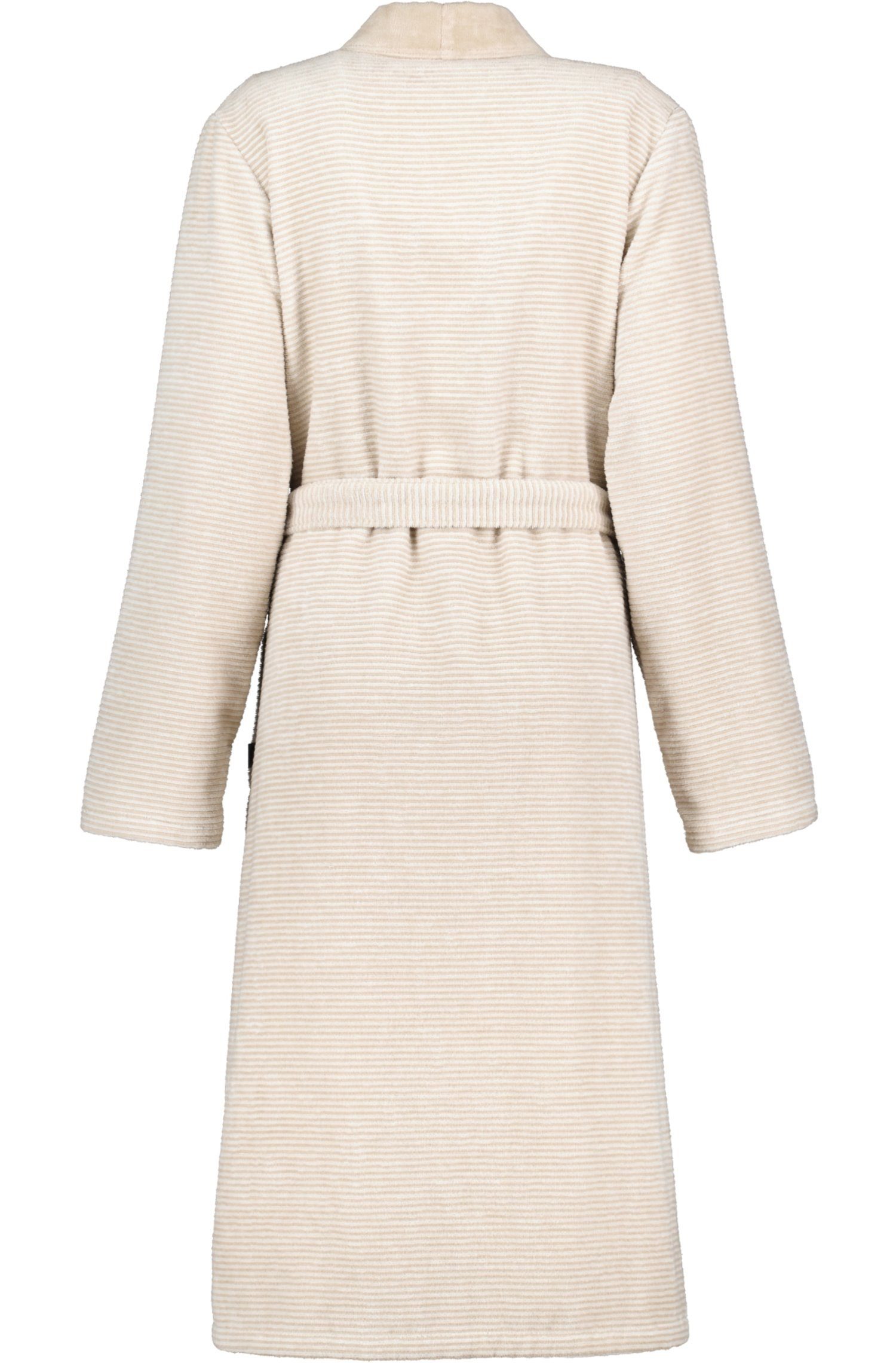 Cawö Damenbademantel, Langform, Baumwolle, Kimono-Kragen, Gürtel, Kimono Fo günstig online kaufen