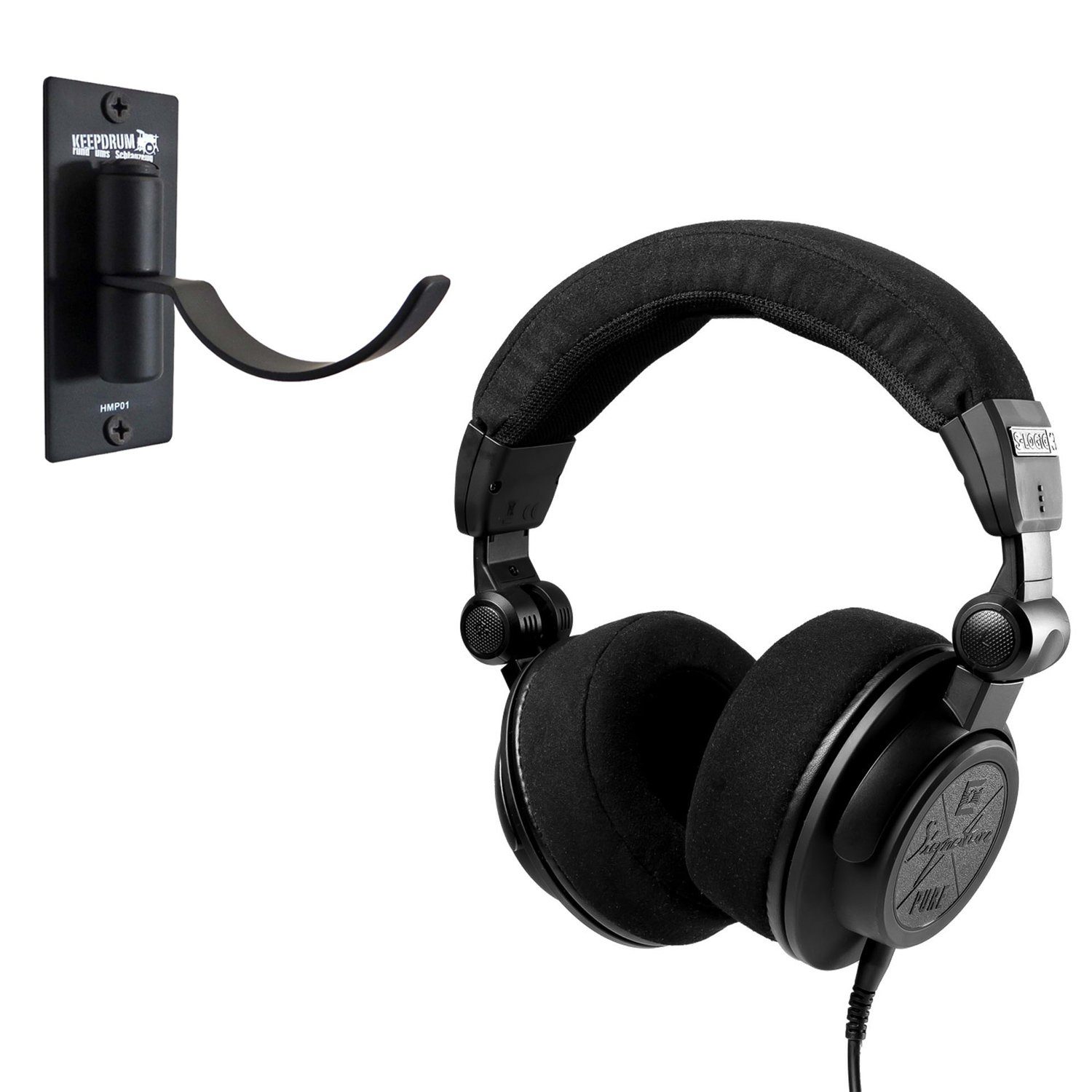 Ultrasone Ultrasone Signature Pure Kopfhörer mit Wandhalter Kopfhörer (Studio, geschlossen, ohrumschließend, mit Wandhalter)