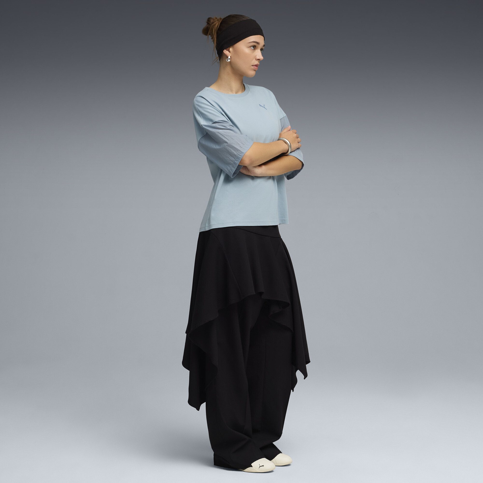 PUMA T-Shirt HER Oversized T-Shirt Damen