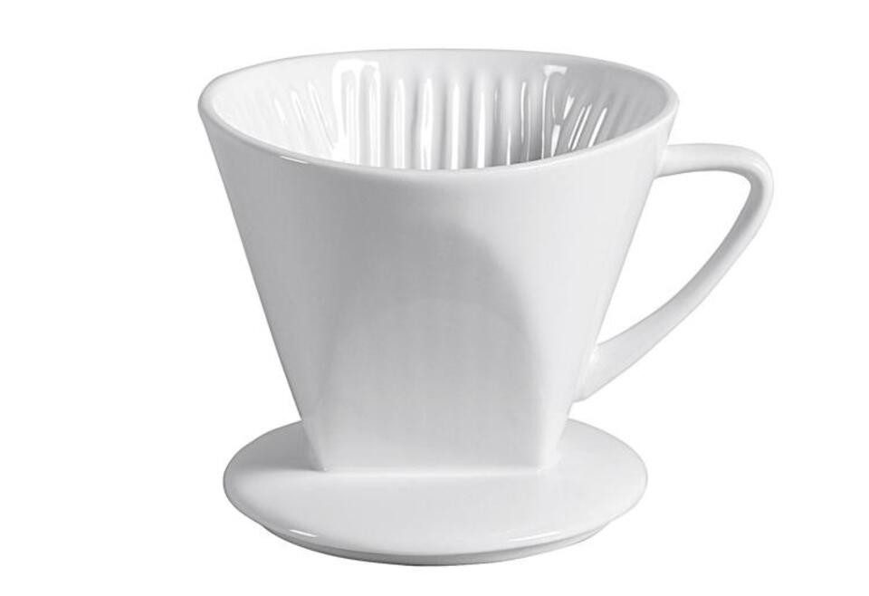 EK Germany Permanentfilter Porzellan Kaffee Filter 1x4 1 Loch Kaffeeefilter Permanent