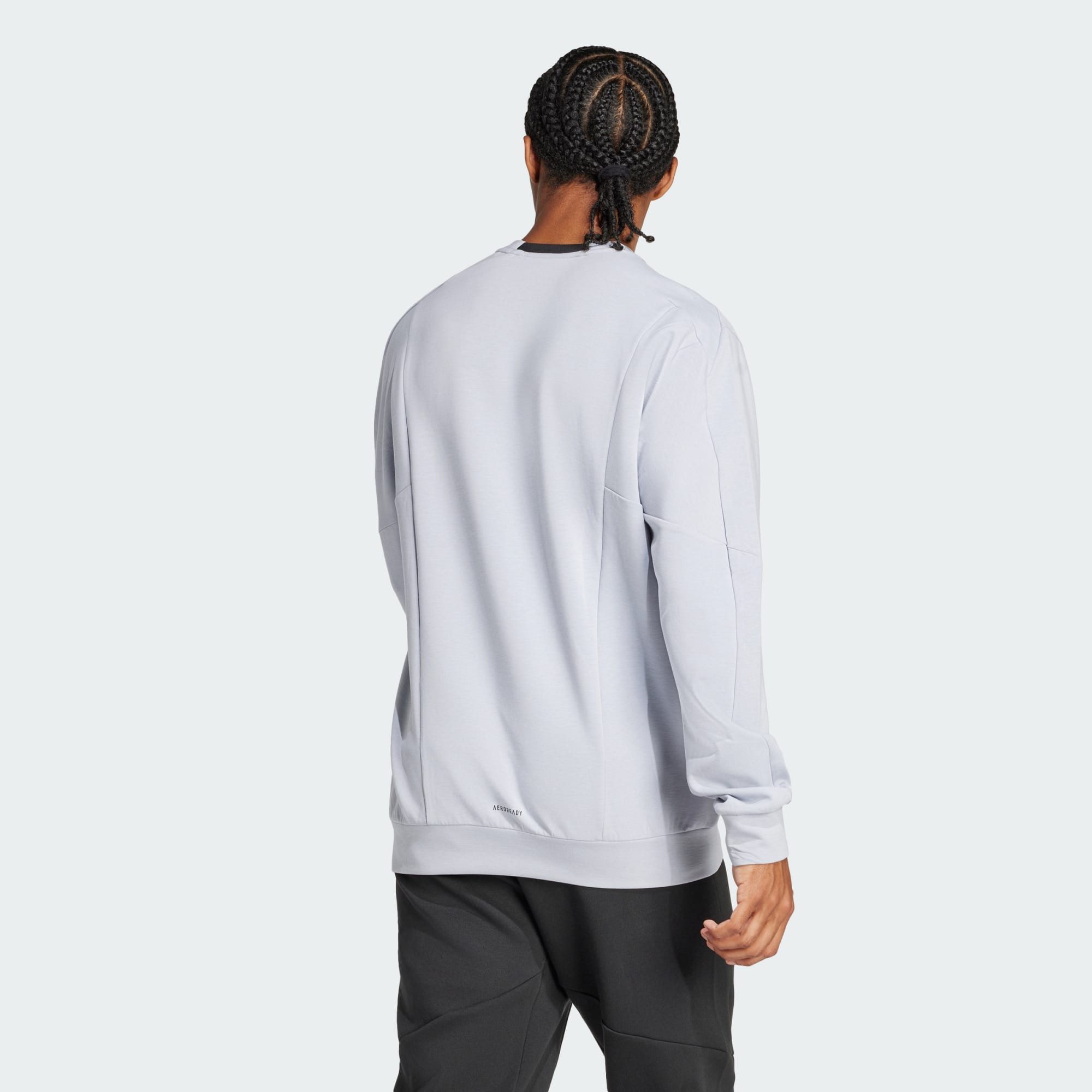 adidas Performance Sweatshirt DESIGNED FOR TRAINING RUNDHALS-SWEATSHIRT (1-tlg)