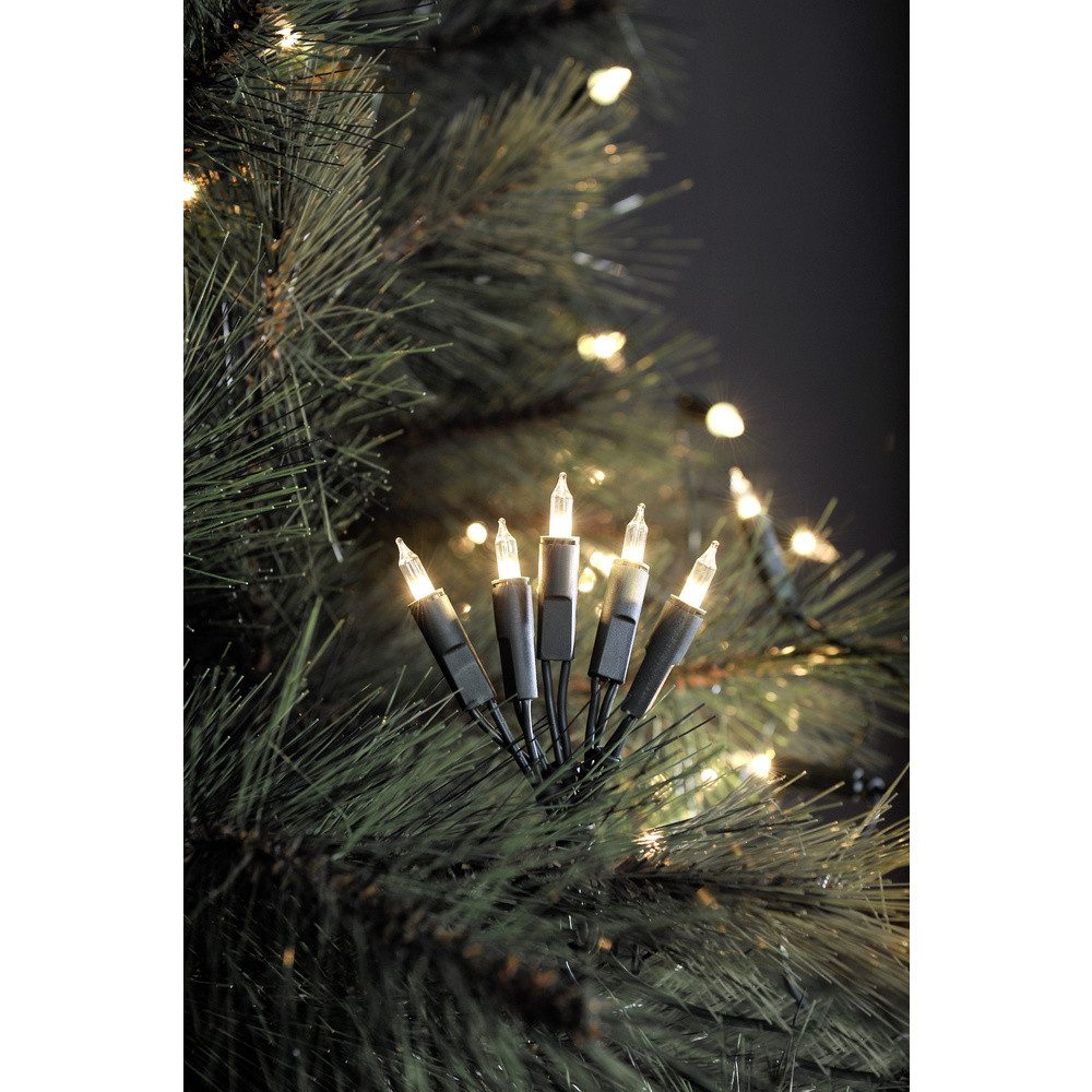 KONSTSMIDE Lichterkette Konstsmide 6302-100 Mini-Lichterkette Innen EEK: G (A - G) netzbetrie, 35-flammig