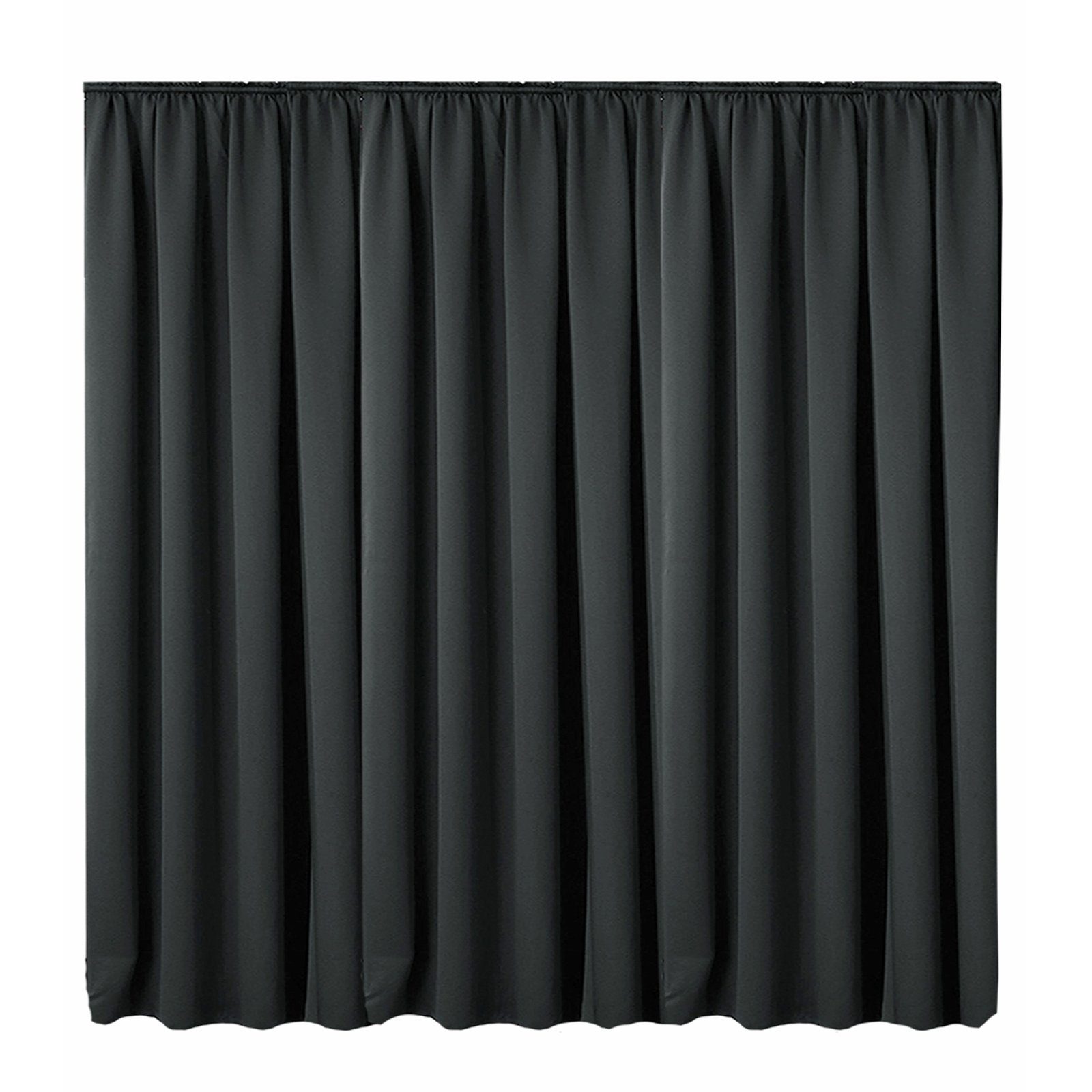 Vorhang Vorhang blickdicht, 300x245cm, Kräuselband, grau, JEMIDI | Fertiggardinen