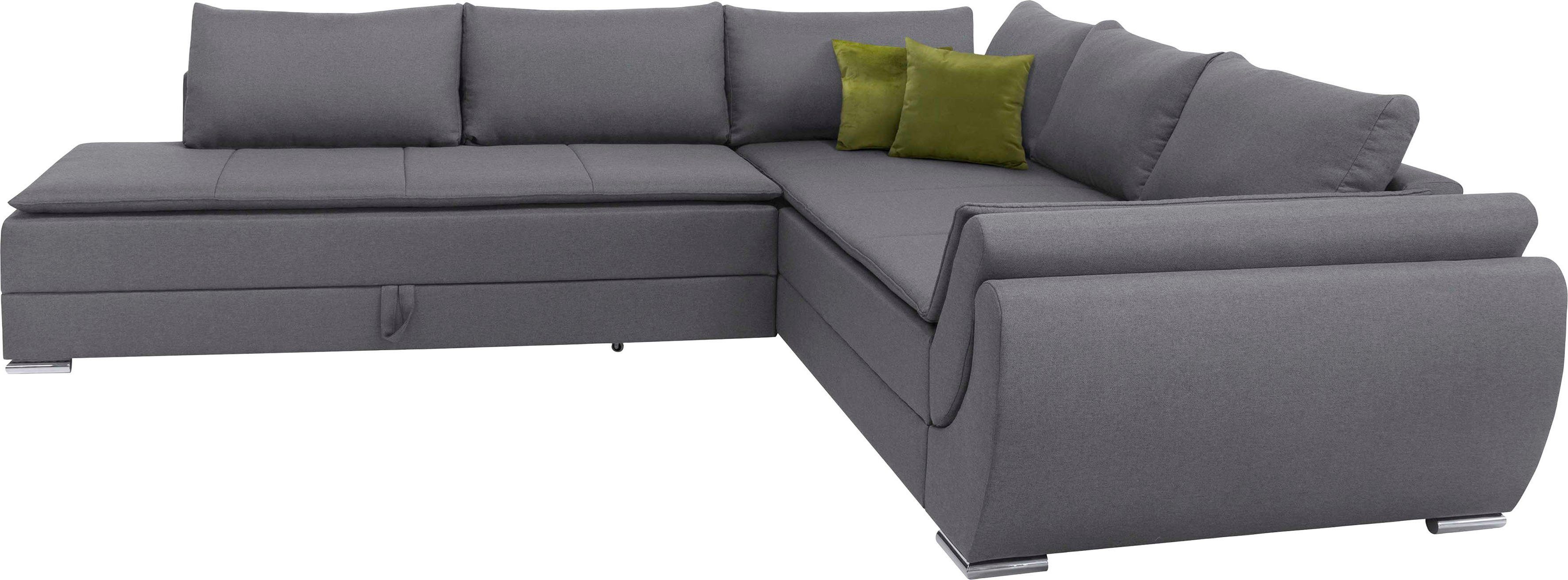 INOSIGN Ecksofa Göteborg, mit Boxspring-Bettfunktion und günstig online kaufen