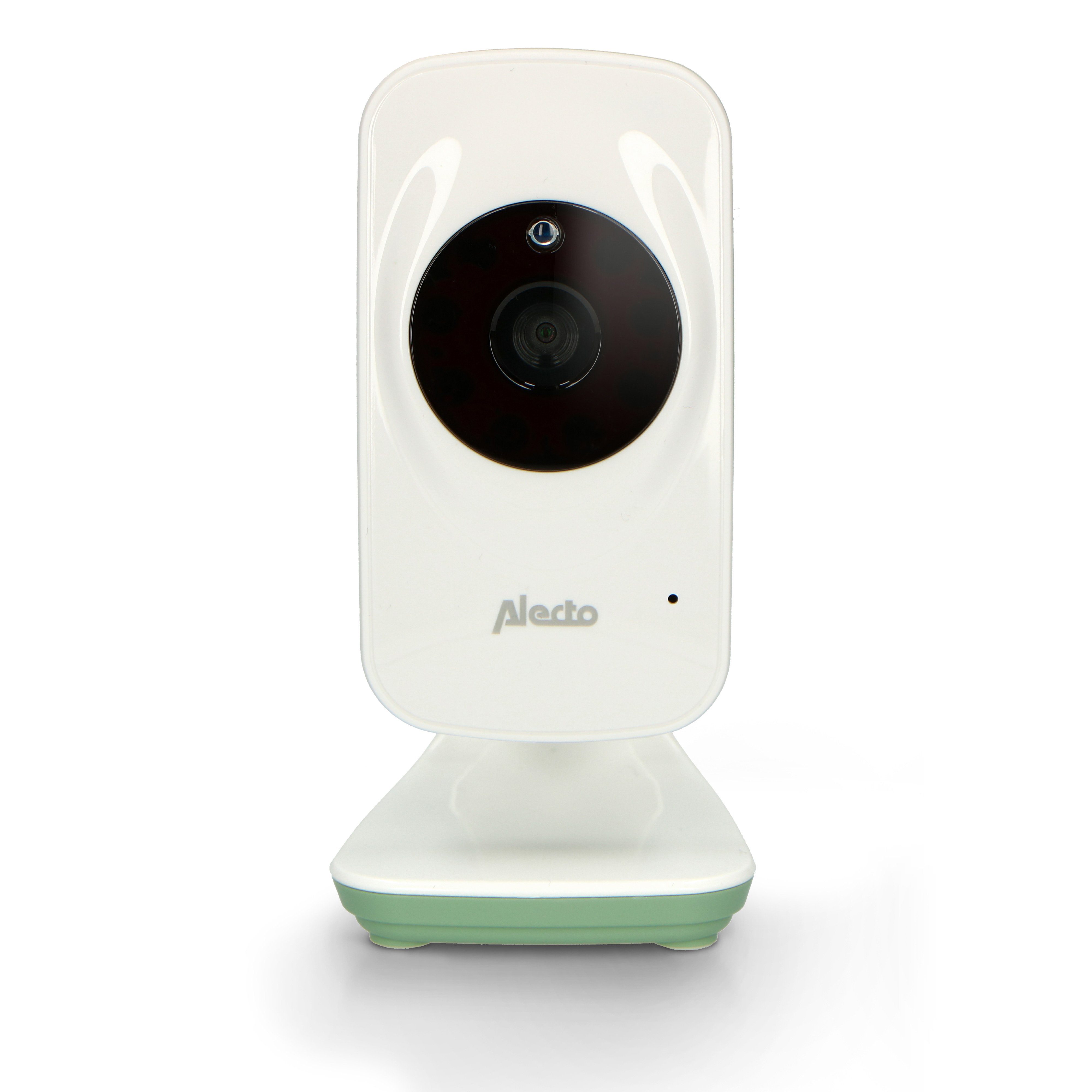 Alecto Video-Babyphone DVM149GN, und 1-tlg., Weiß-Minzgrün Kamera 4.3"-Farbdisplay mit Babyphone