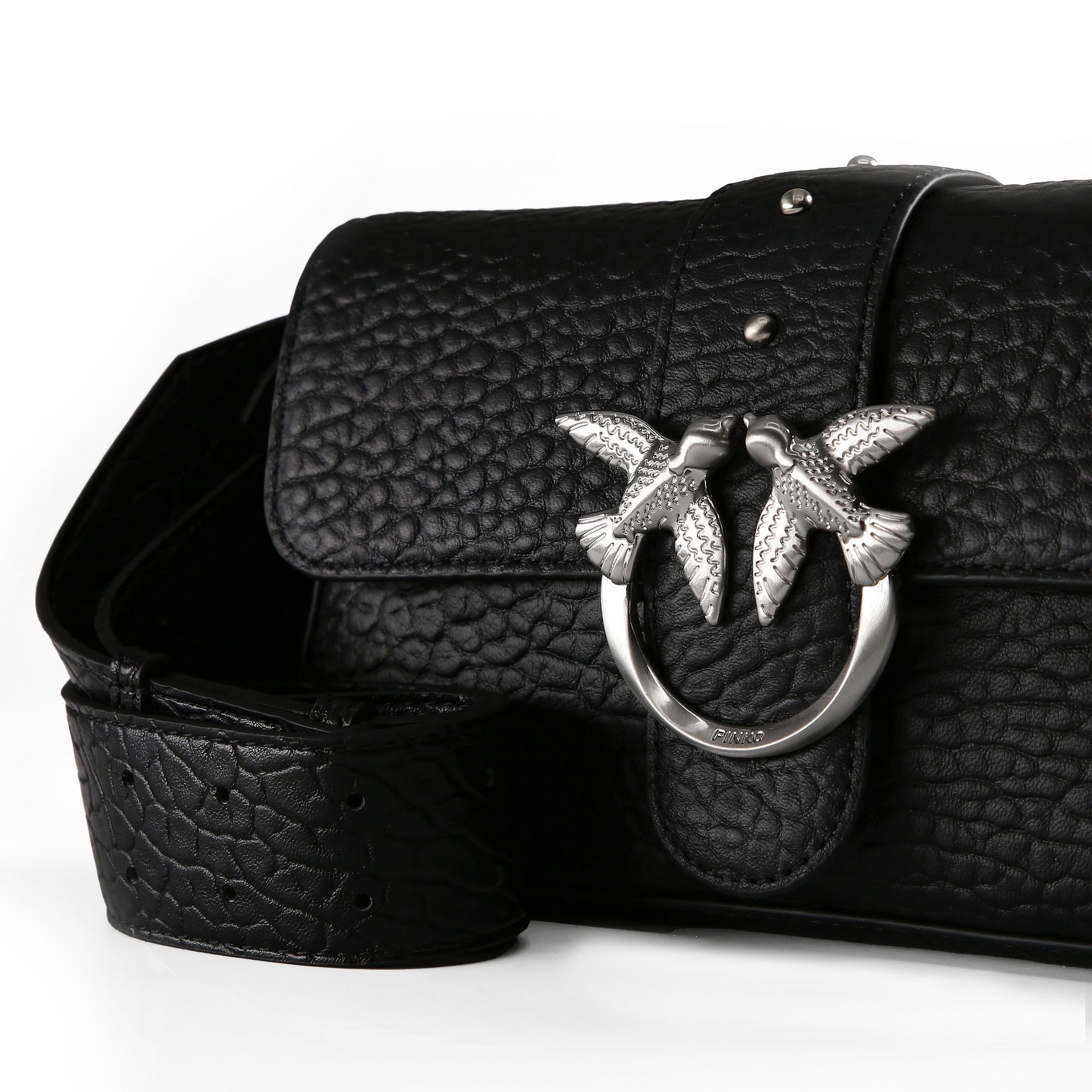 PINKO Umhängetasche Love One, Leder