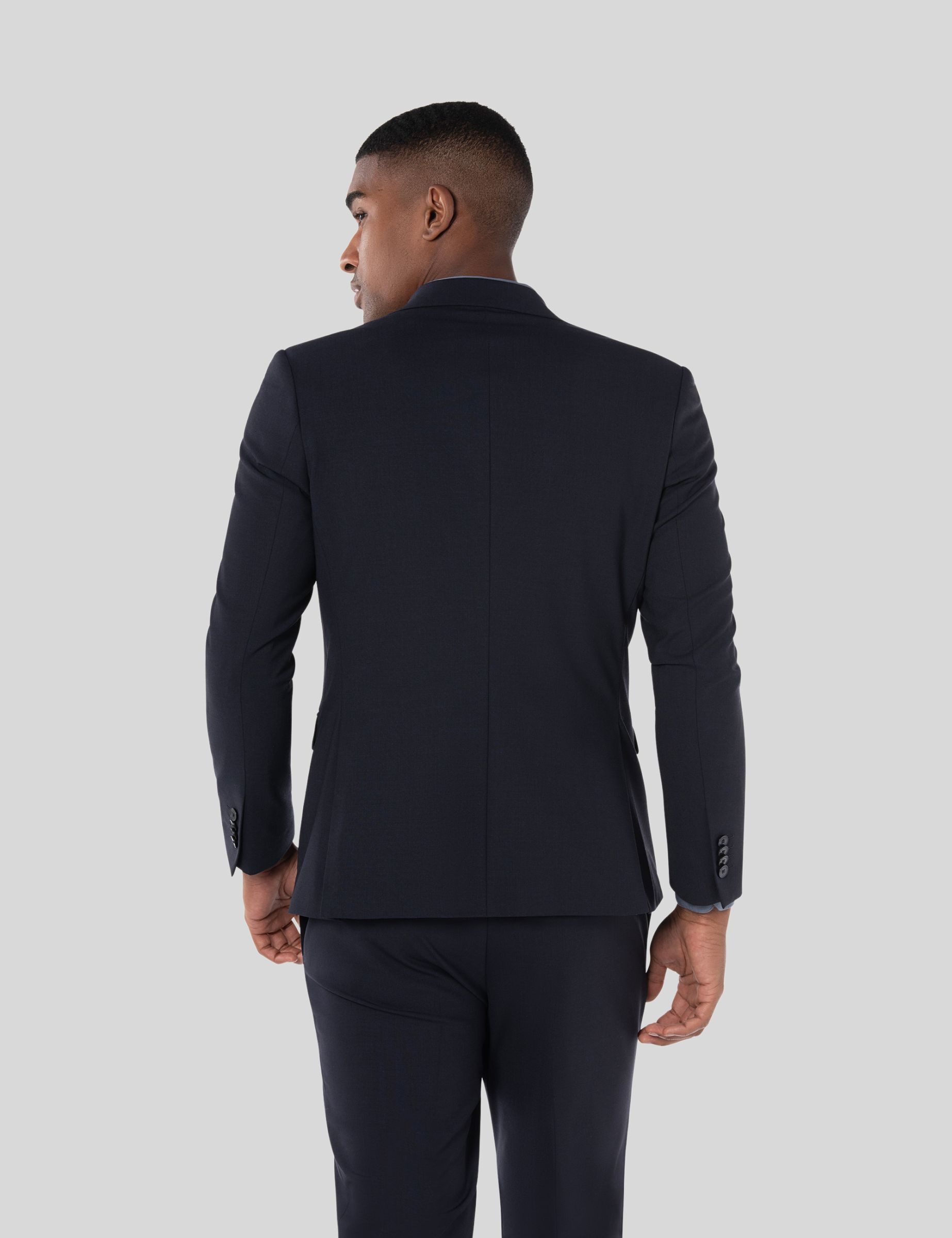 BENVENUTO. Anzug SILVESTRO IAGO (2-tlg) mit klassischem Reverskragen