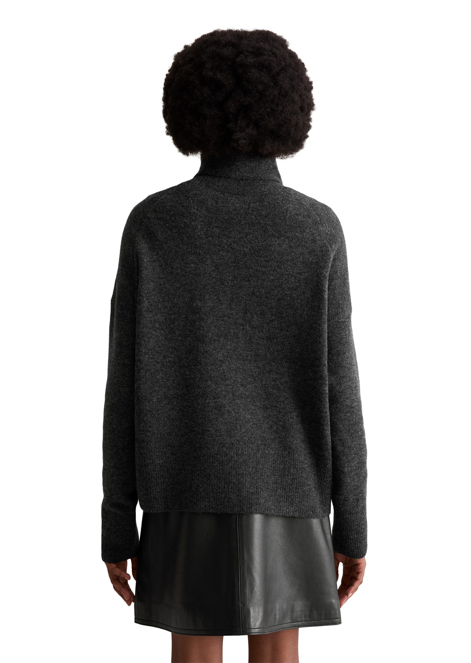 Marc O'Polo DENIM Rollkragenpullover aus softer Wollmischung, regular fit günstig online kaufen