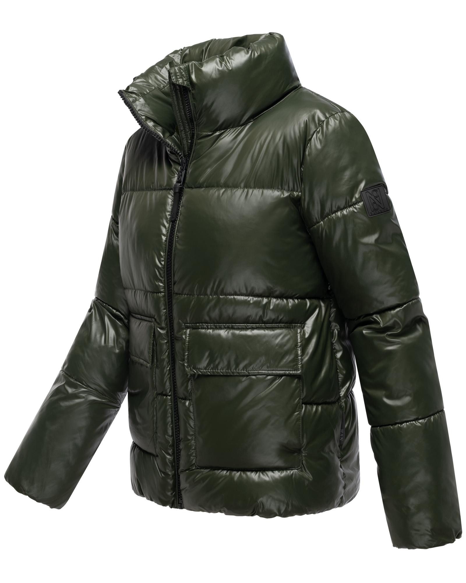 Navahoo Kurzjacke Eispracht 14 Kurze gesteppte Damen Winterjacke