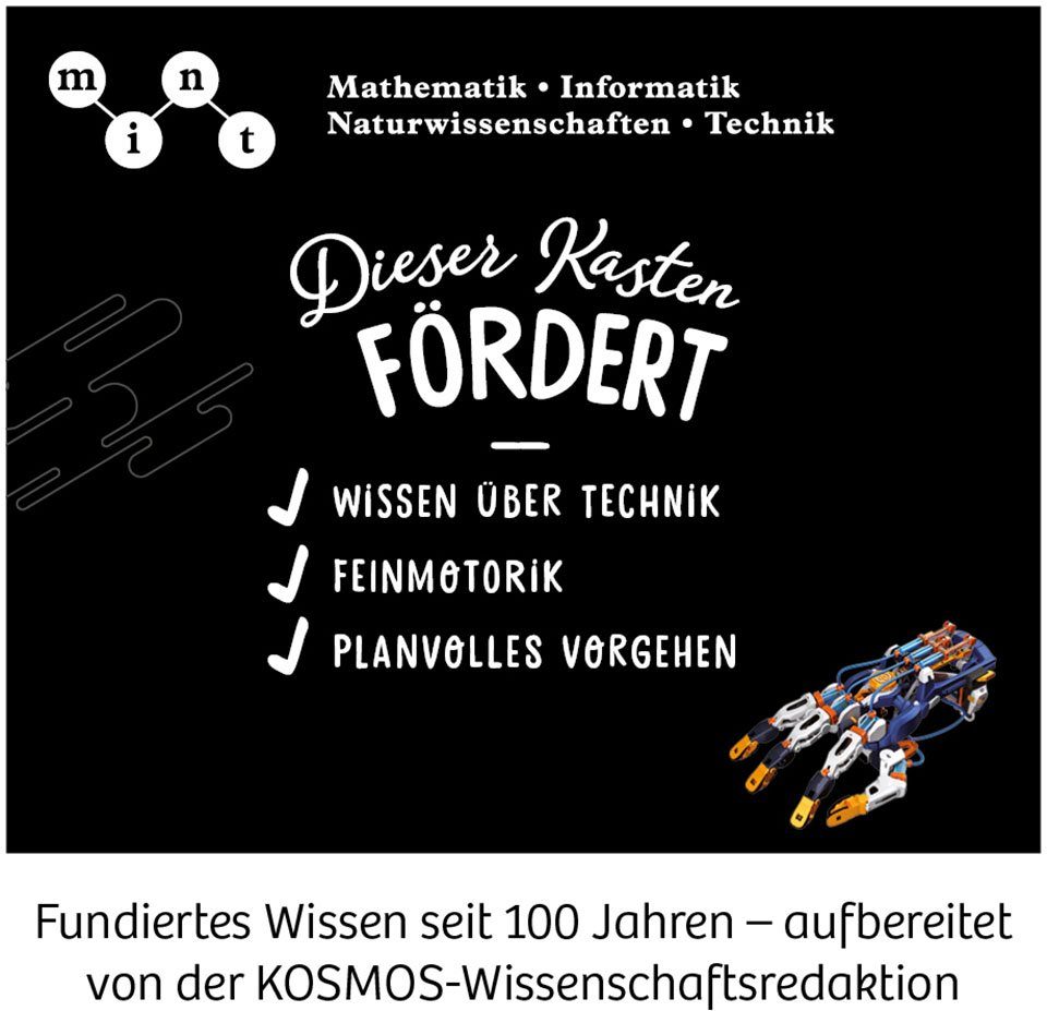 Kosmos Experimentierkasten Cyborg-Hand, XXL-Hydraulik-Hand