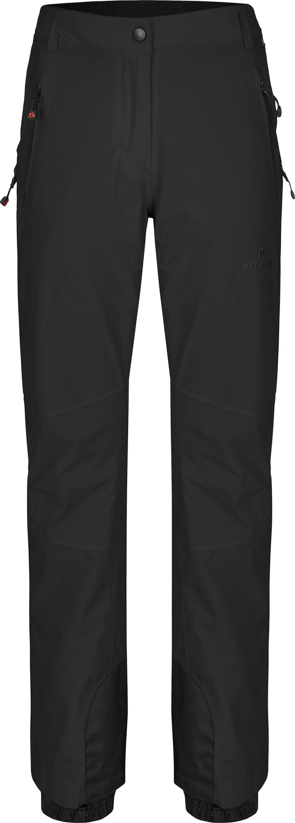Bergson Skihose ICE light Slim Damen Skihose, unwattiert, 20000 mm Wassersäule, Стандартные размеры, schwarz