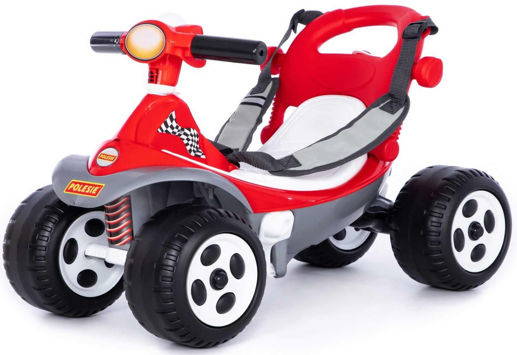 Rutscherauto Rutscher Quad mit Sicherheitsgurt Rennwagen Kinder Rutschfahrzeug +12M
