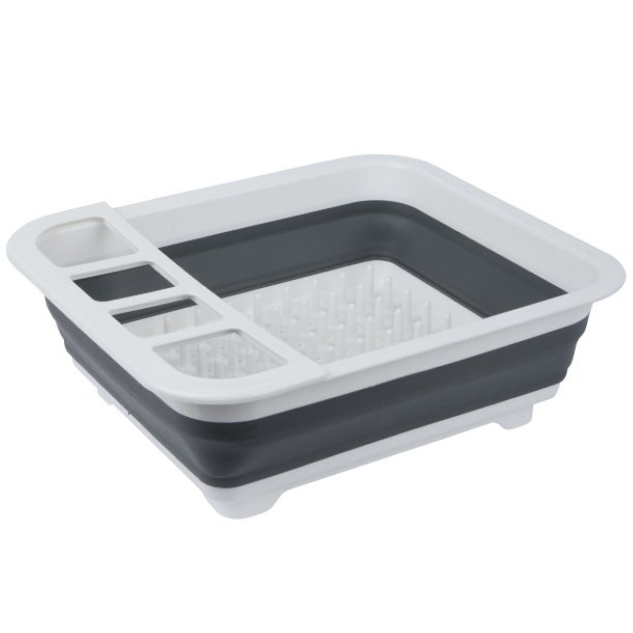 axentia Geschirrständer Abtropfgestell, Faltbar, kompakt & praktisch