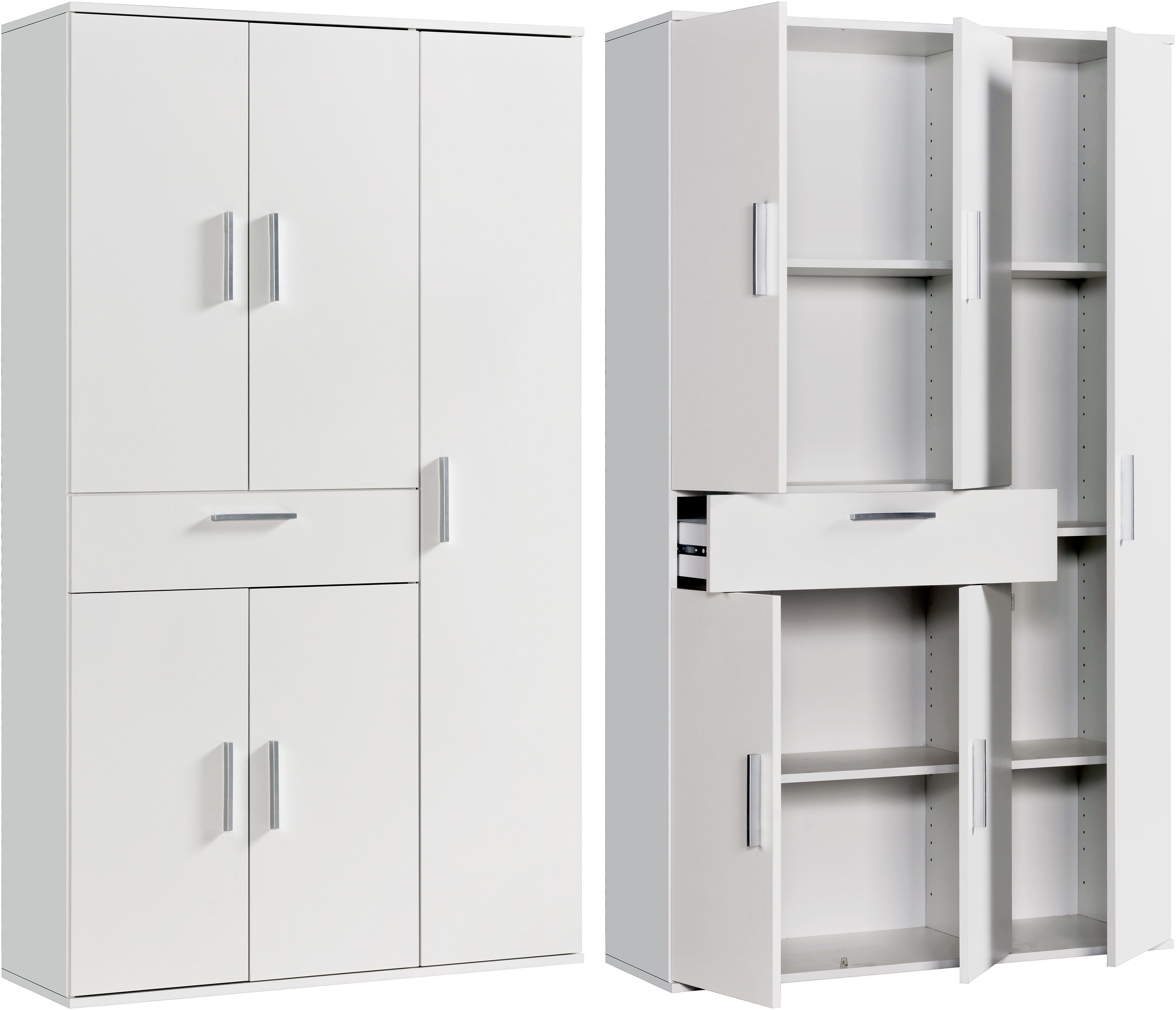 Procontour Mehrzweckschrank Clara BESTSELLER! (OTTOs Choice) Höhe 167cm, mit variabel verstellbaren Einlegeböden