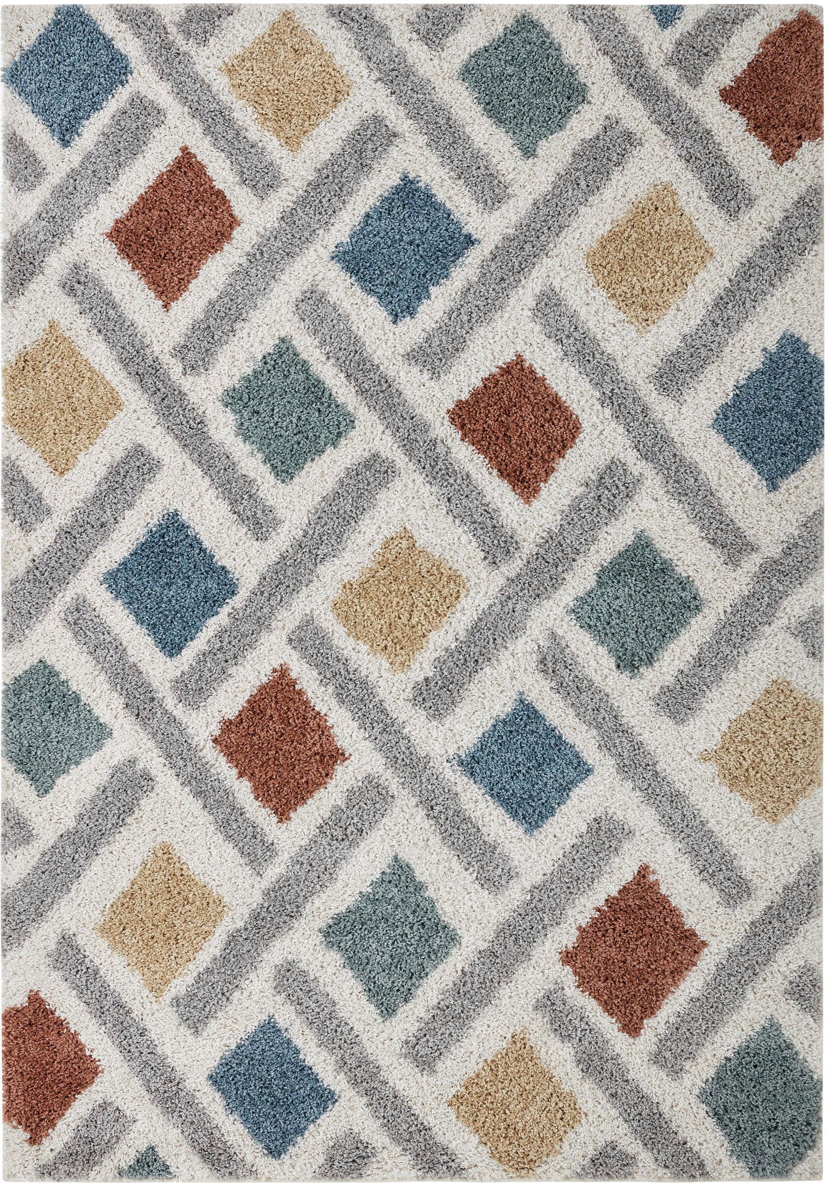 FLAIR RUGS Hochflor-Teppich SKETCH, rechteckig, Höhe: günstig online kaufen