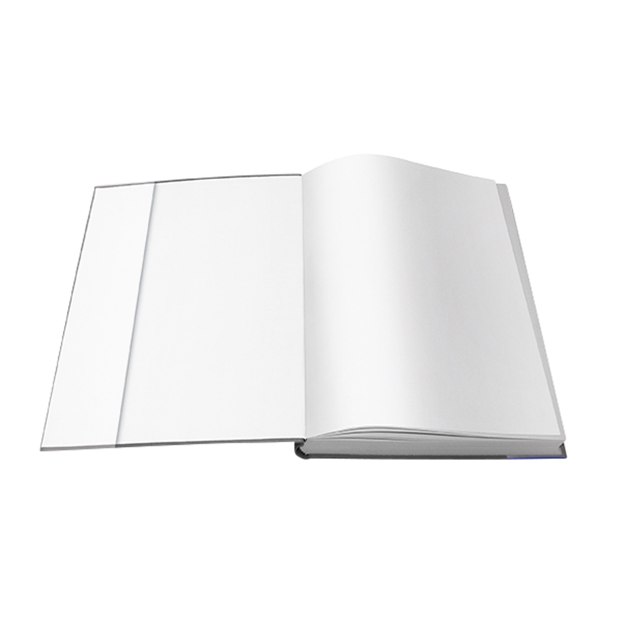 HERMA Schulheft Herma Buchschoner HERMÄX PP 305 x 560 mm transparent blauer Rand
