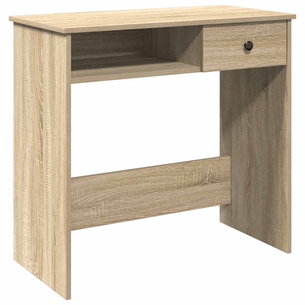 vidaXL Schreibtisch Schreibtisch Sonoma-Eiche 80x40x75 cm Holzwerkstoff günstig online kaufen