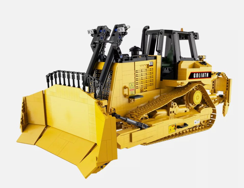 CaDA C61056W Bulldozer Konstruktions-Spielset, (2826 St)