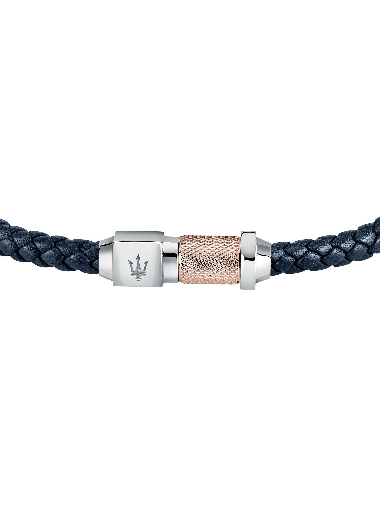 MASERATI Edelstahlarmband Maserati Herren-Armband Edelstahl, Leder, günstig online kaufen