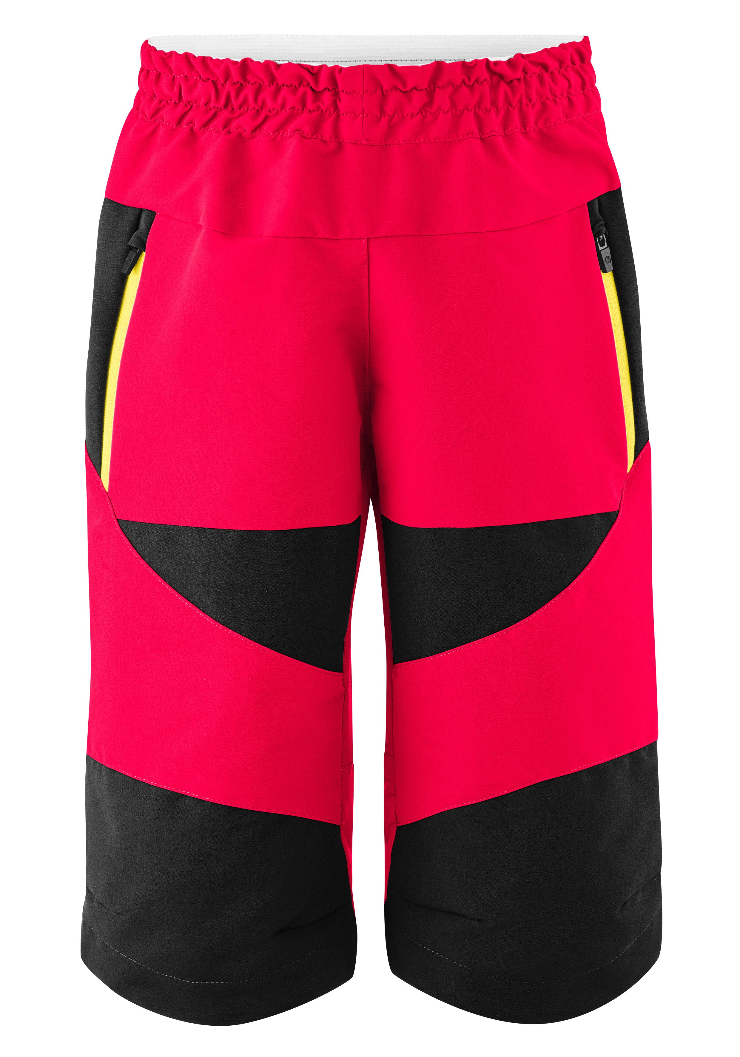 Gonso Fahrradhose PORDOI Kinder Bike-Shorts, robuste MTB-Radhose mit Taschen und Gummibund