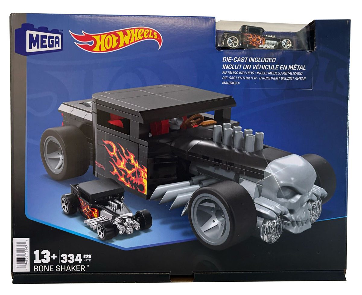 Hot Wheels Spielzeug-Auto Hot Wheels Bone Shaker Konstruktionsset mit rolle günstig online kaufen