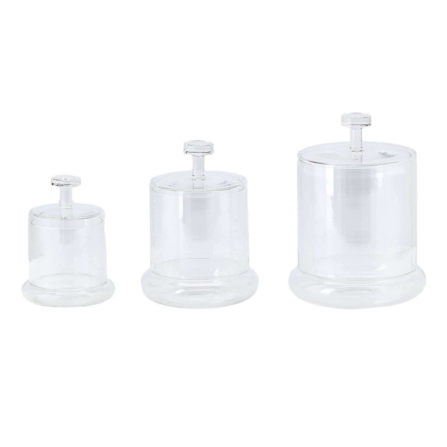 Mirabeau Geschirr-Set Dose 3er Set Oirlan klar, Glas