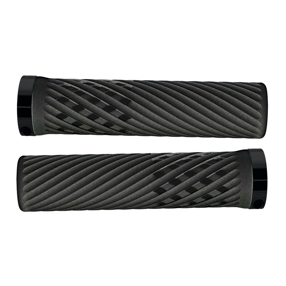 Fahrradlenkergriff Lenkergriffe "Luna Lock", 130 mm, Ø 22 mm
