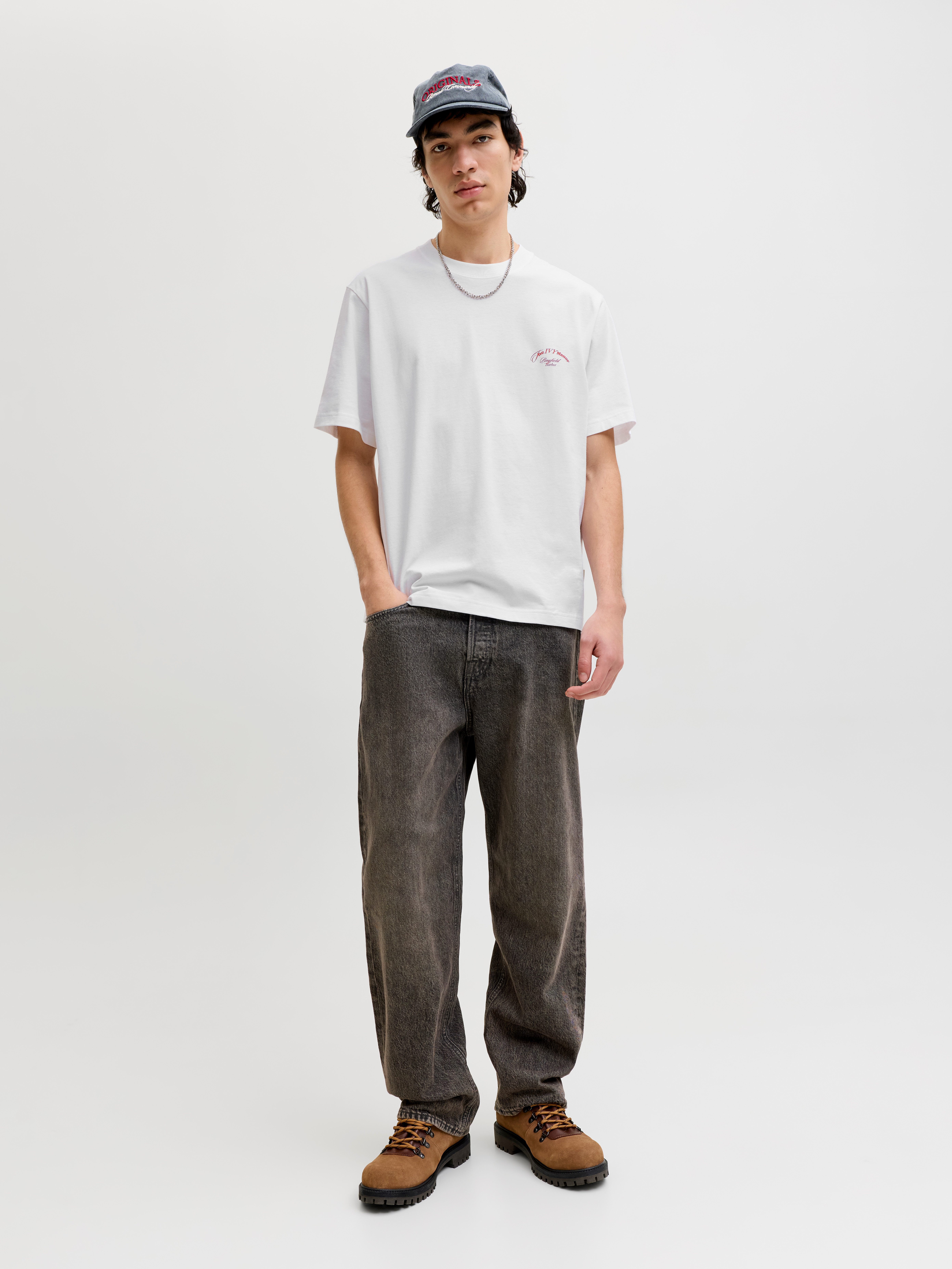 Jack & Jones T-Shirt JORMONTAUK PHOTO BACK TEE SS CN – Bild 5 von 5