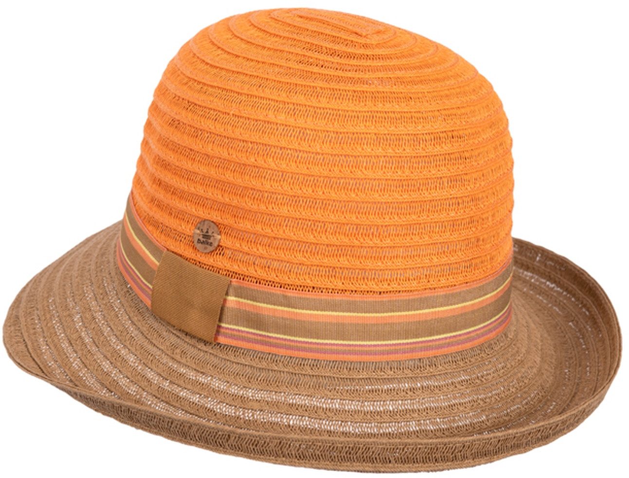 Balke Strohhut Cloche Lissy knautschbar mit Borte