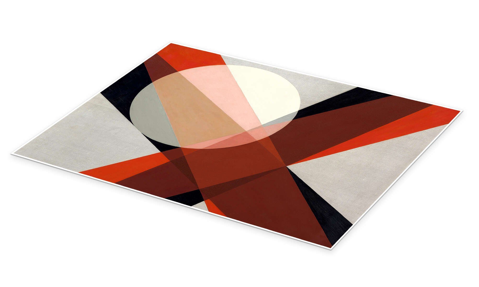 Posterlounge Wandbild Komposition 19, László Moholy-Nagy, erhältlich als Poster, Leinwandbild, Wandsticker oder Acrylglasbild