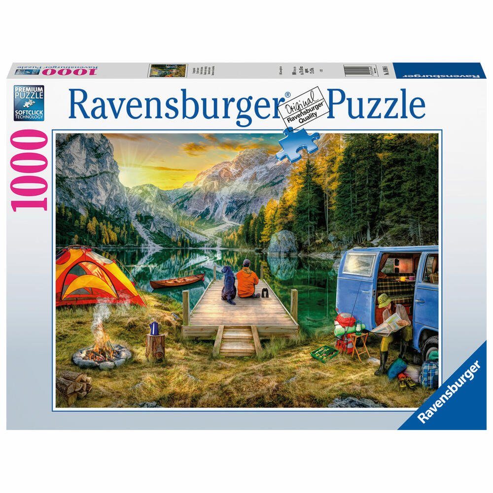 Ravensburger Puzzle Campingurlaub, Puzzleteile