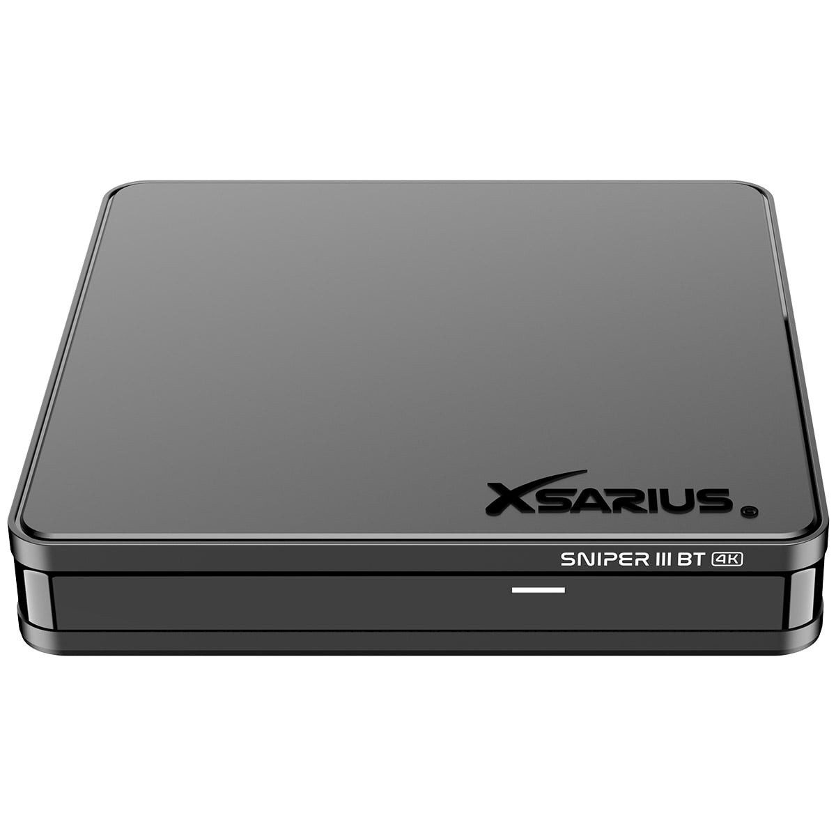 Xsarius Streaming-Box Sniper 3 BT 4K UHD Dual-WiFi LAN Bluetooth Linux IP-