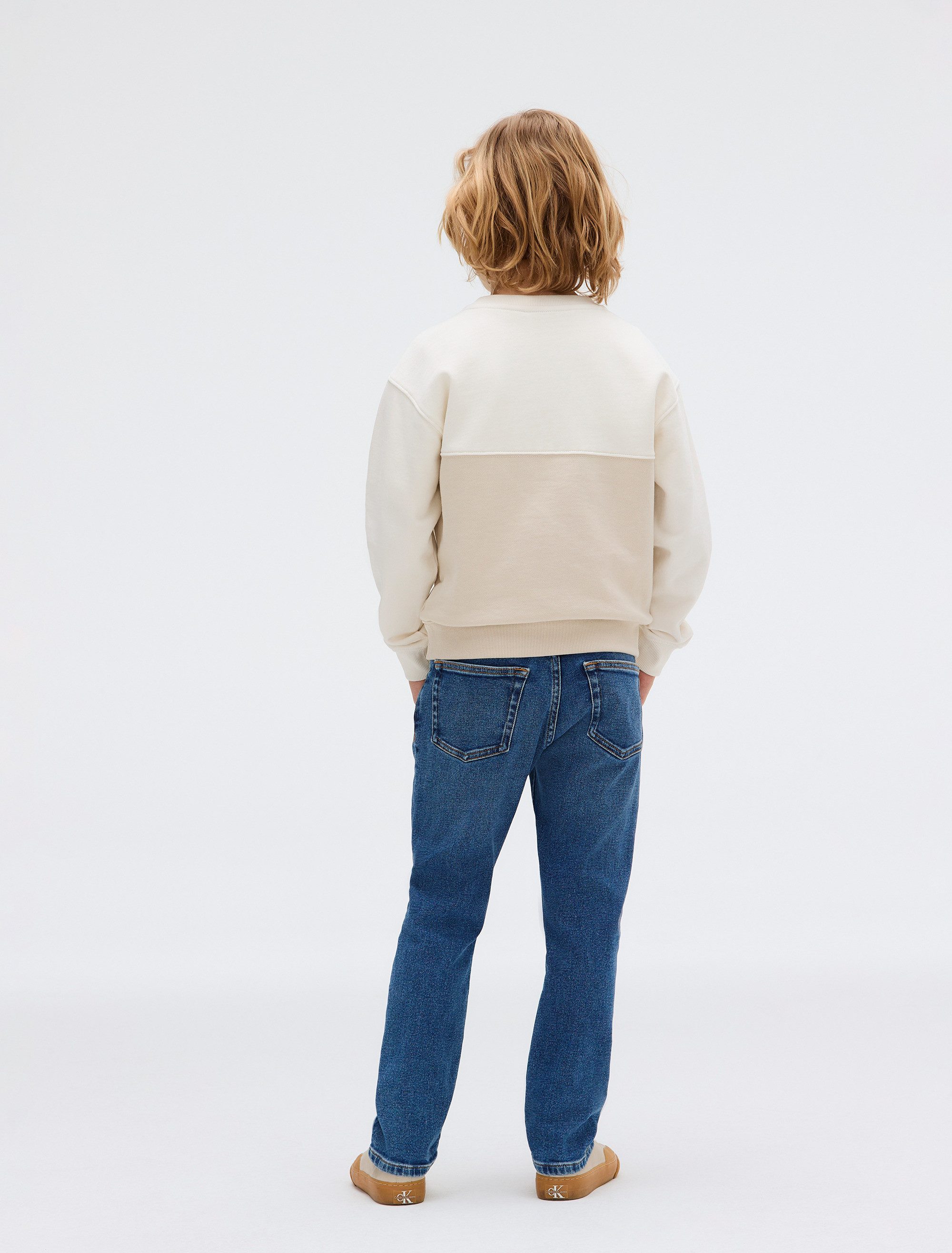 Calvin Klein Jeans Dad-Jeans DAD AUTHENTIC STONE BLUE für Kinder bis 16 Jahre – Bild 4 von 5