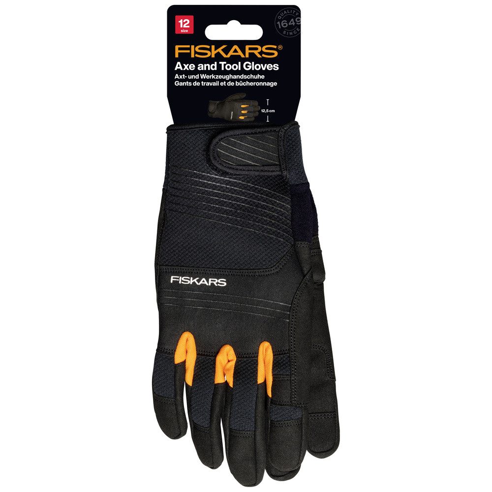 Fiskars Gartenpflege-Set Fiskars 1071151 Axt- und Werkzeug-Handschuh, Größe 12 1 Paar