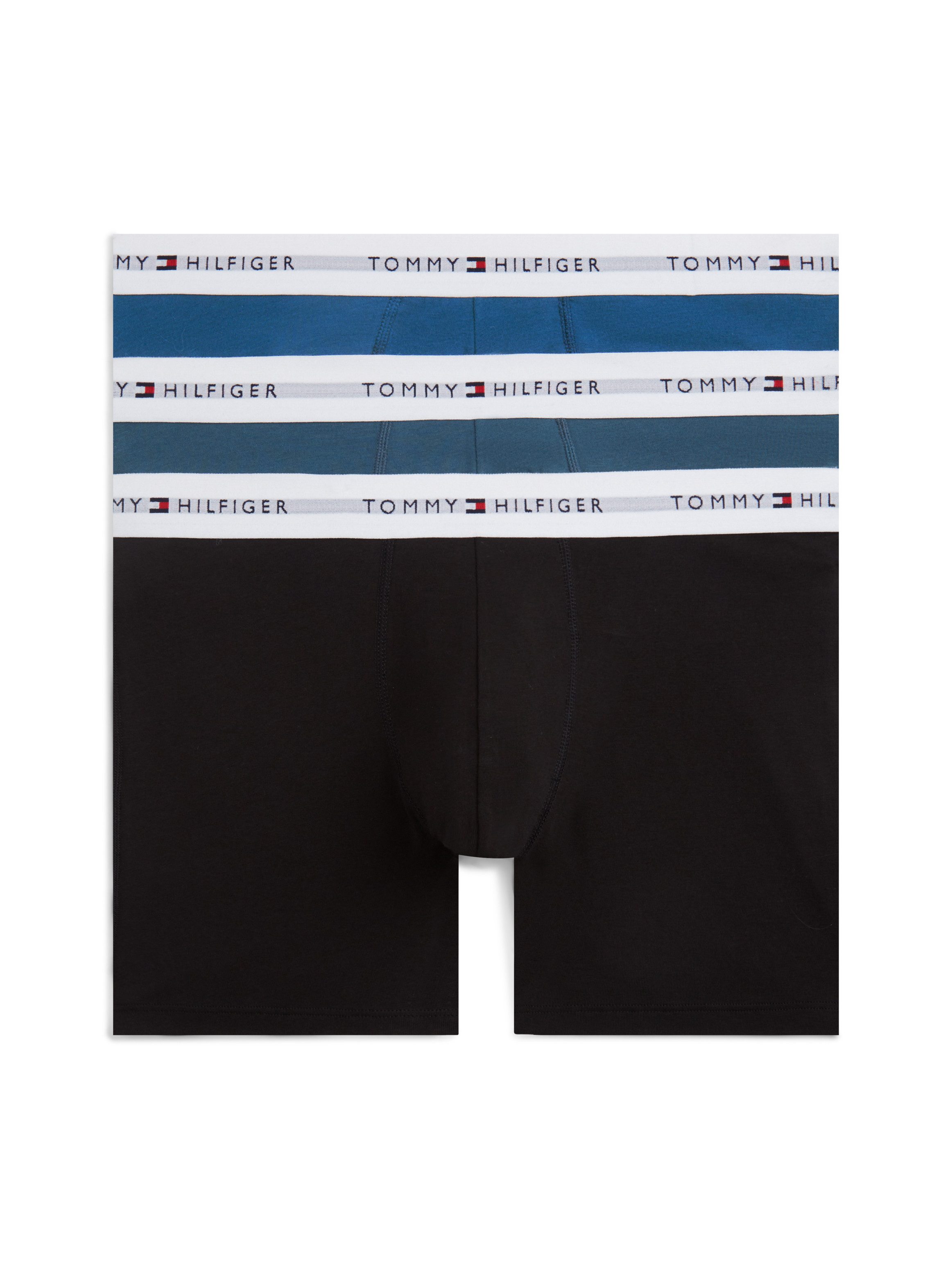 Tommy Hilfiger Underwear Boxer (3-St) Körpernahe Passform mit elastischem B günstig online kaufen