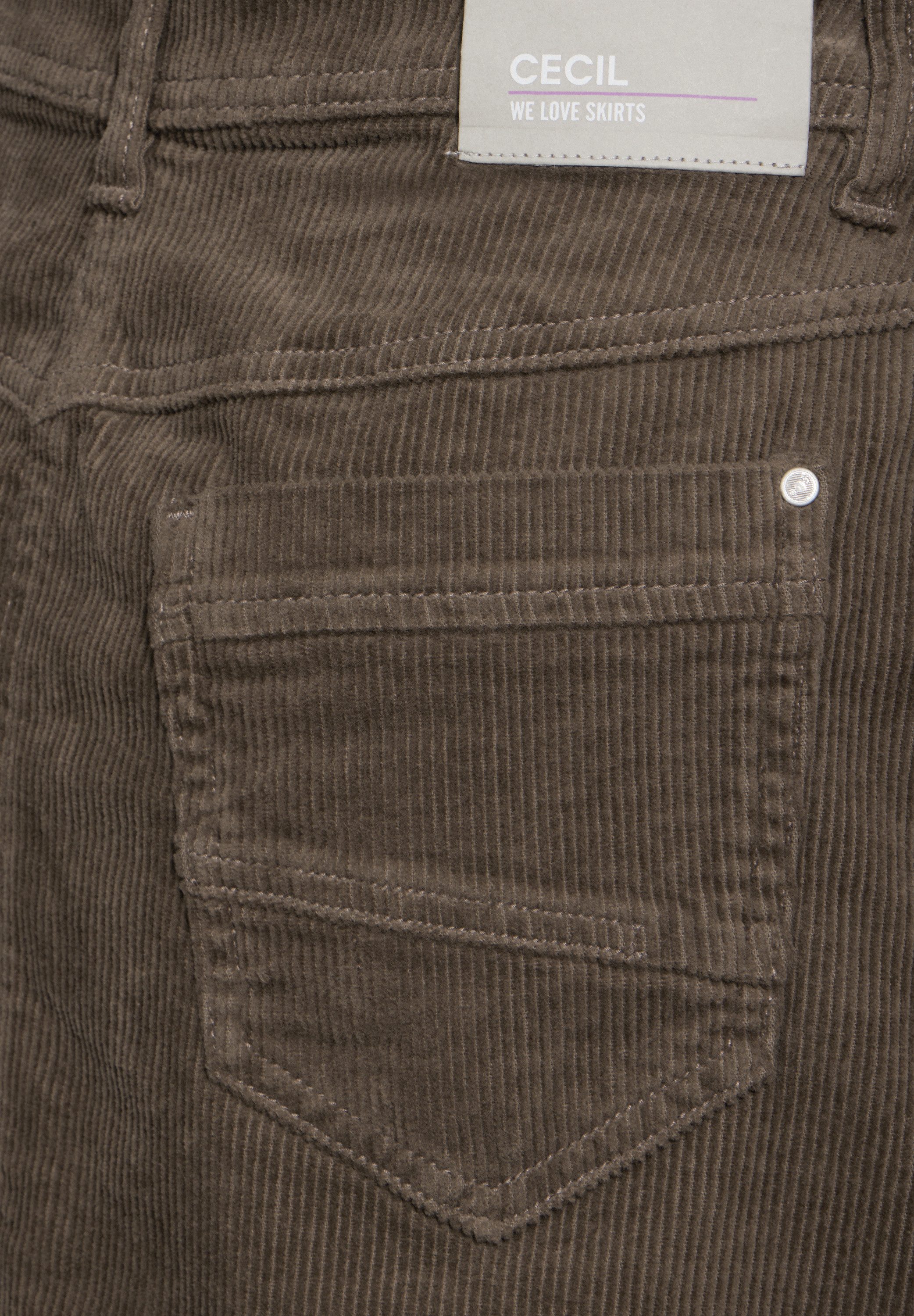 CECIL Minirock mit Schlitz