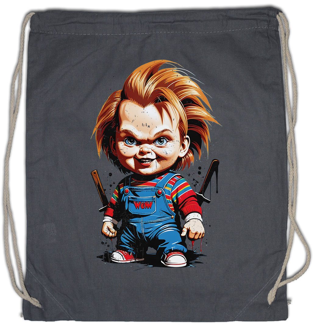 Turnbeutel Murderous Puppet Turnbeutel Child's Mörderpuppe Chucky Play Halloween