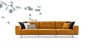 JVmoebel Wohnzimmer-Set Luxus Couchen Design Couch Sofa Textil Möbel 4tlg. Sofagarnitur Stoff, (5-St)