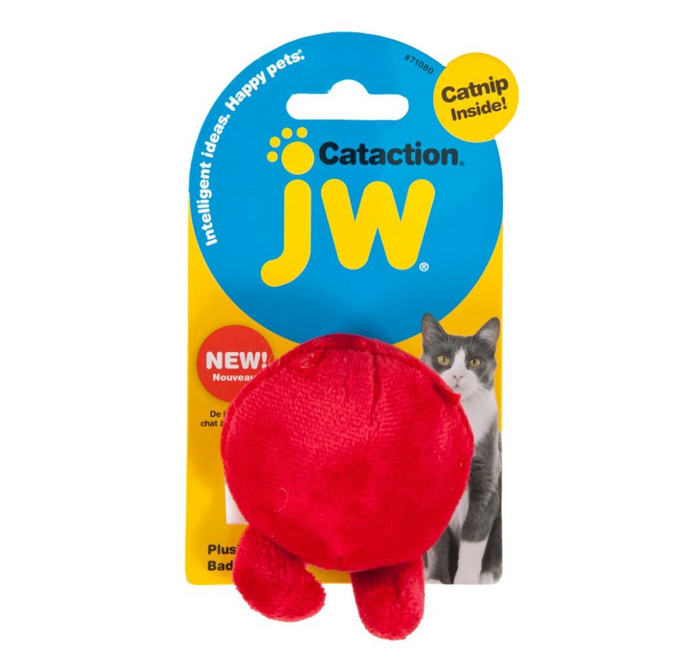Thumbnail - JW Pet Tierkuscheltier JW Plush Bad Cuz Ball with Catnip