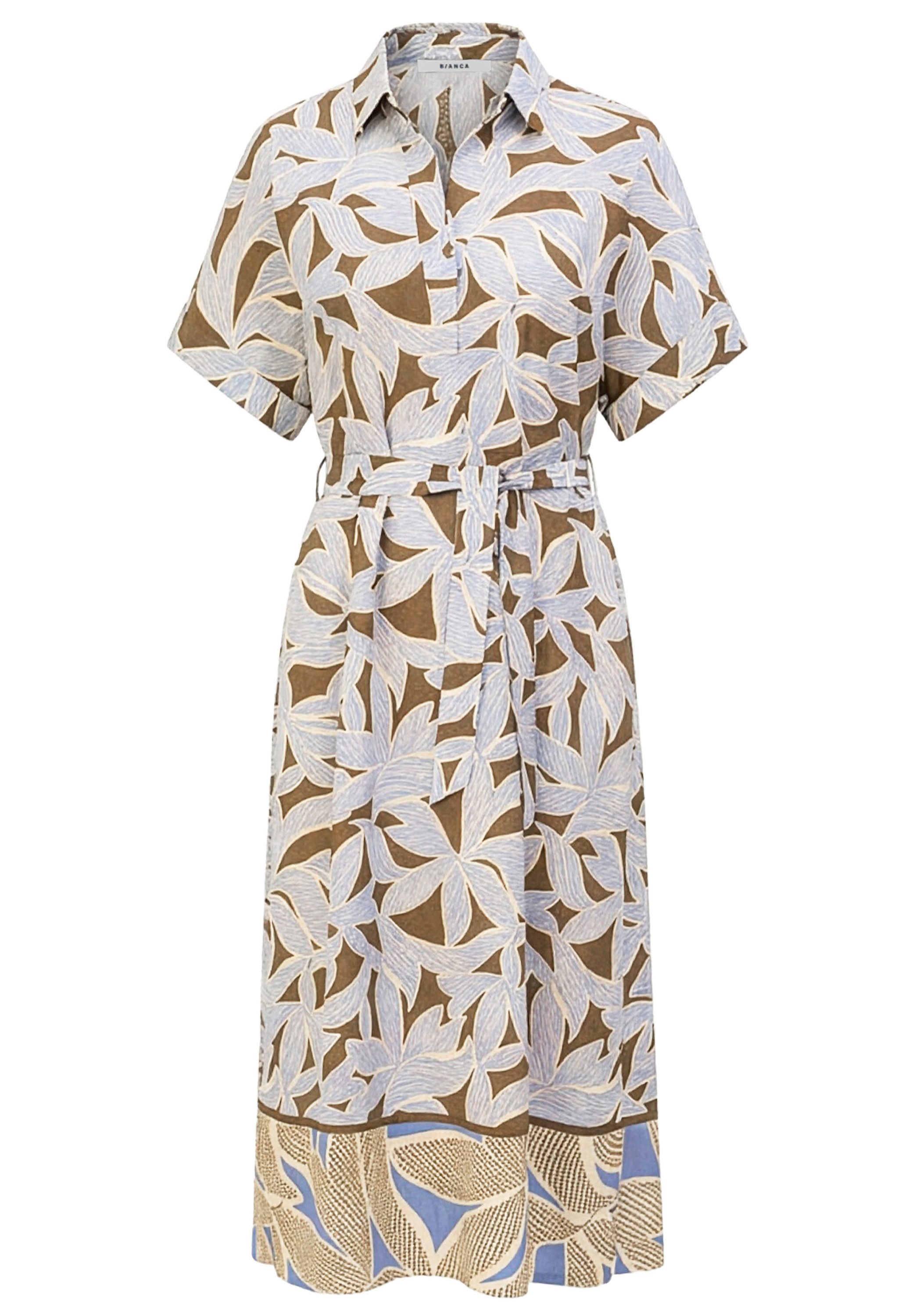 bianca Sommerkleid SELMA in tollem Allover Print und Trendfarbe