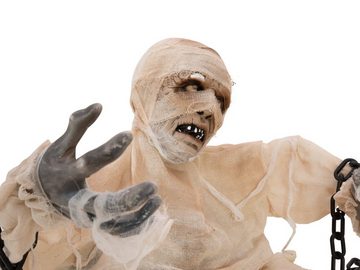 EUROPALMS Fantasy-Figur Halloween Groundbreaker Mumie, animiert 40cm, •Arme formbar