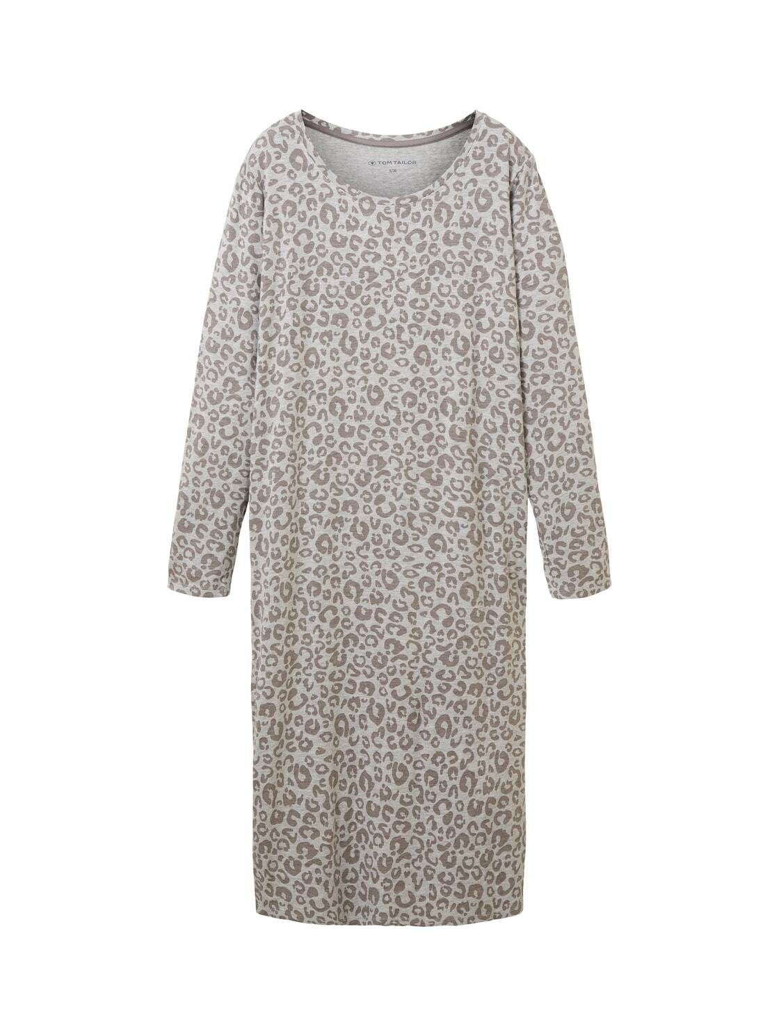 TOM TAILOR Nachthemd Bodywear Nachthemd mit Leo-Print günstig online kaufen