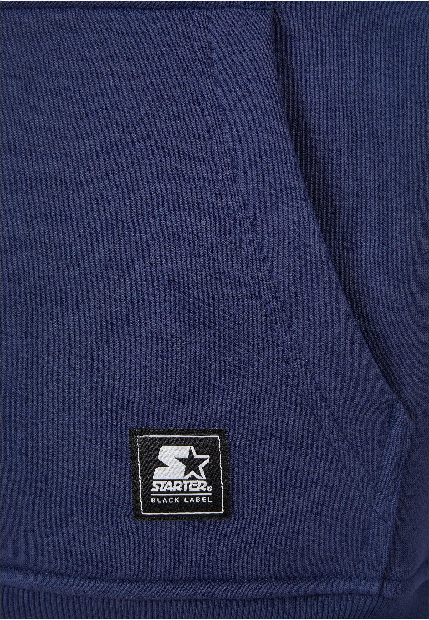 Hoody Label Essential Starter Sweater darkblue Black Herren Starter Starter (1-tlg)