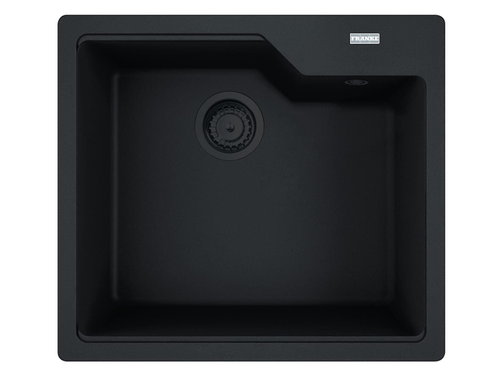 FRANKE Granitspüle, rechteckig, 56/50 cm, (1 St), aus Sanitized®
