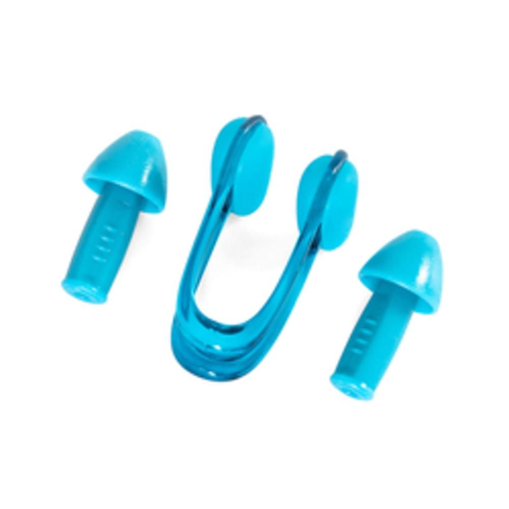 BESTWAY Schwimm-Ohrstöpsel Nasenclip Ohrenstöpsel Schwimmen Set Blau 2 Stück, Schwimmclip Nasenclip Ohrenclip Schwimmset Schwimmhilfe Schwimmzubehör
