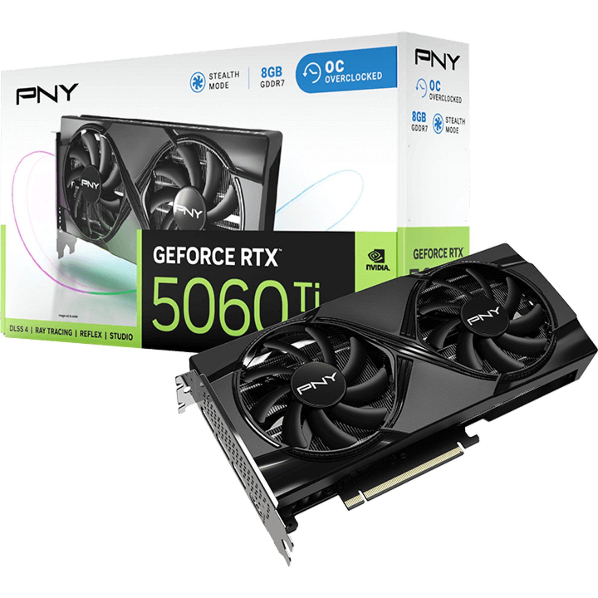 PNY PNY GeForce RTX 5060 Ti 8GB, Grafikkarte, (DLSS 4, Grafikkarte (8 GB)