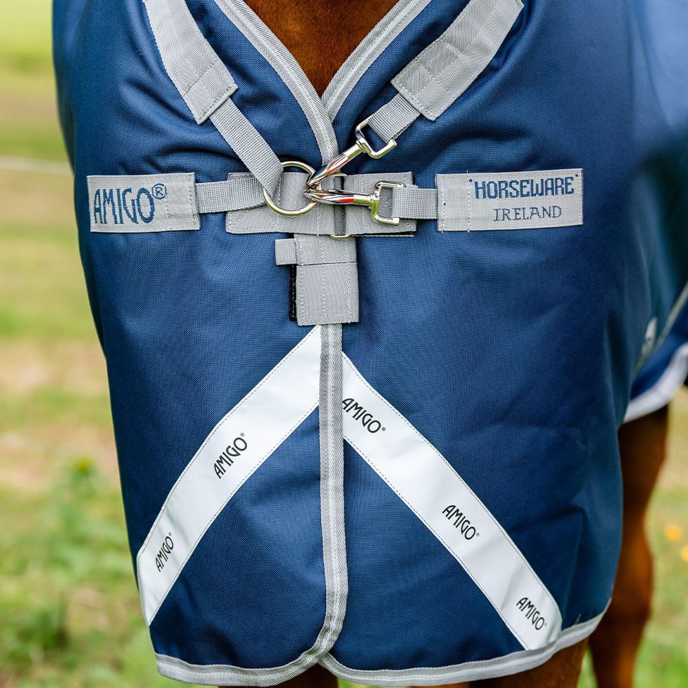 Horseware Pferde-Thermodecke Horseware Amigo Bravo 12 Plus Turnout Heavy 400g