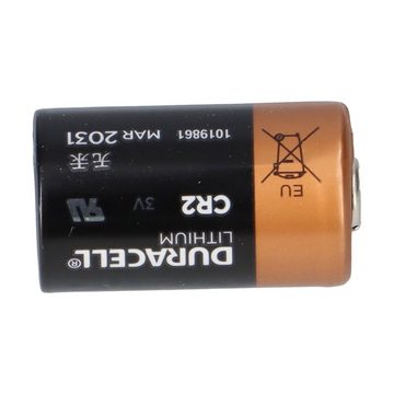 Duracell 8x Duracell Photobatterie CR2 Ultra Lithium 3V 850mAh (4x 2er Blister) Fotobatterie, (3 V)
