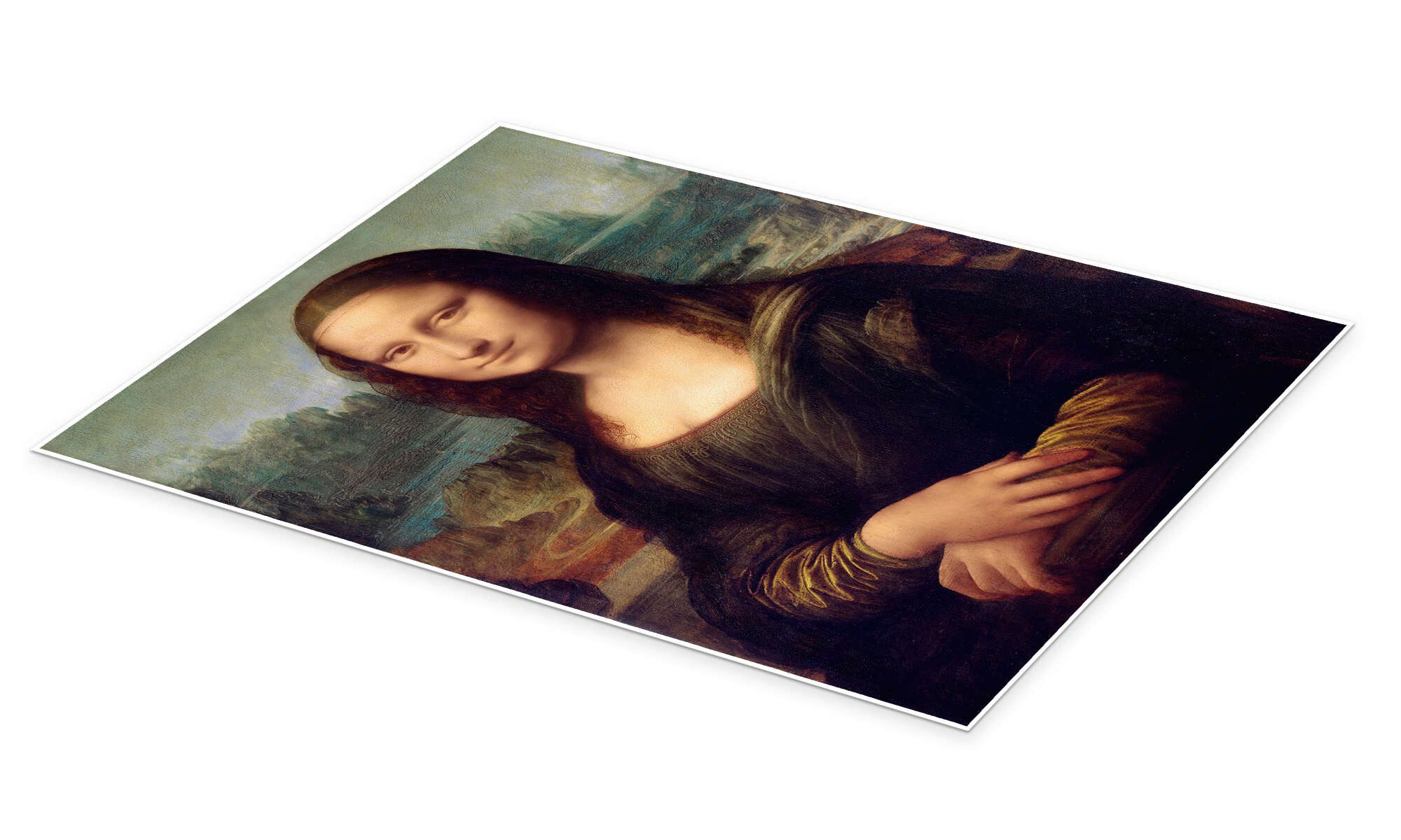 Posterlounge Poster Leonardo da Vinci, Mona günstig online kaufen