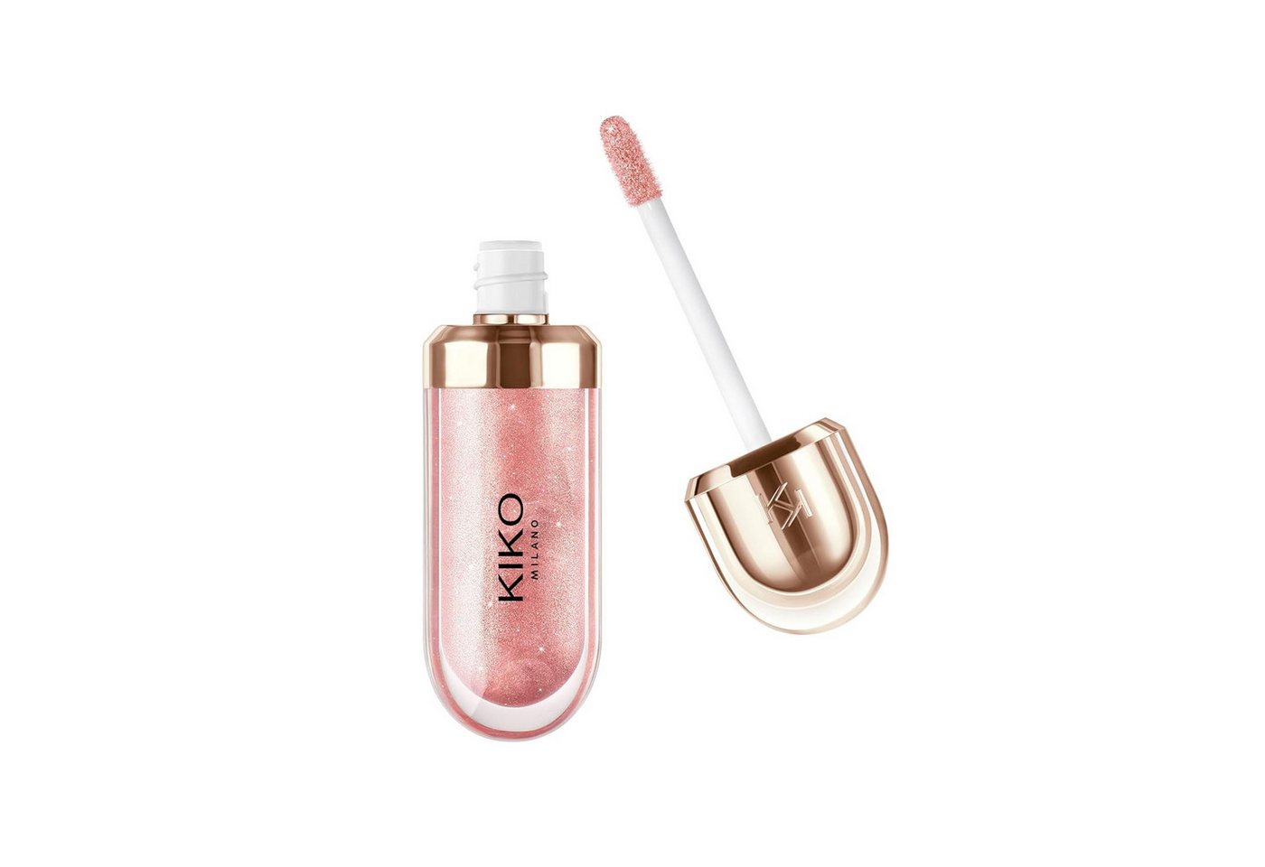 KIKO Milano Lippencreme Lip Volume Tutu Rose, Perfektionierende Lippencreme mit Volumeneffekt